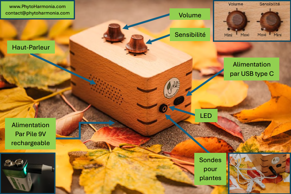 Appareil pour musicaliser les plantes